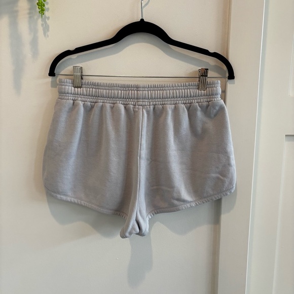 Playboy by Pacsun Bunny Sweat Shorts Light Periwinkle Size Medium Women's - Picture 5 of 10